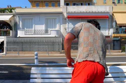 Promenade, shorts orange